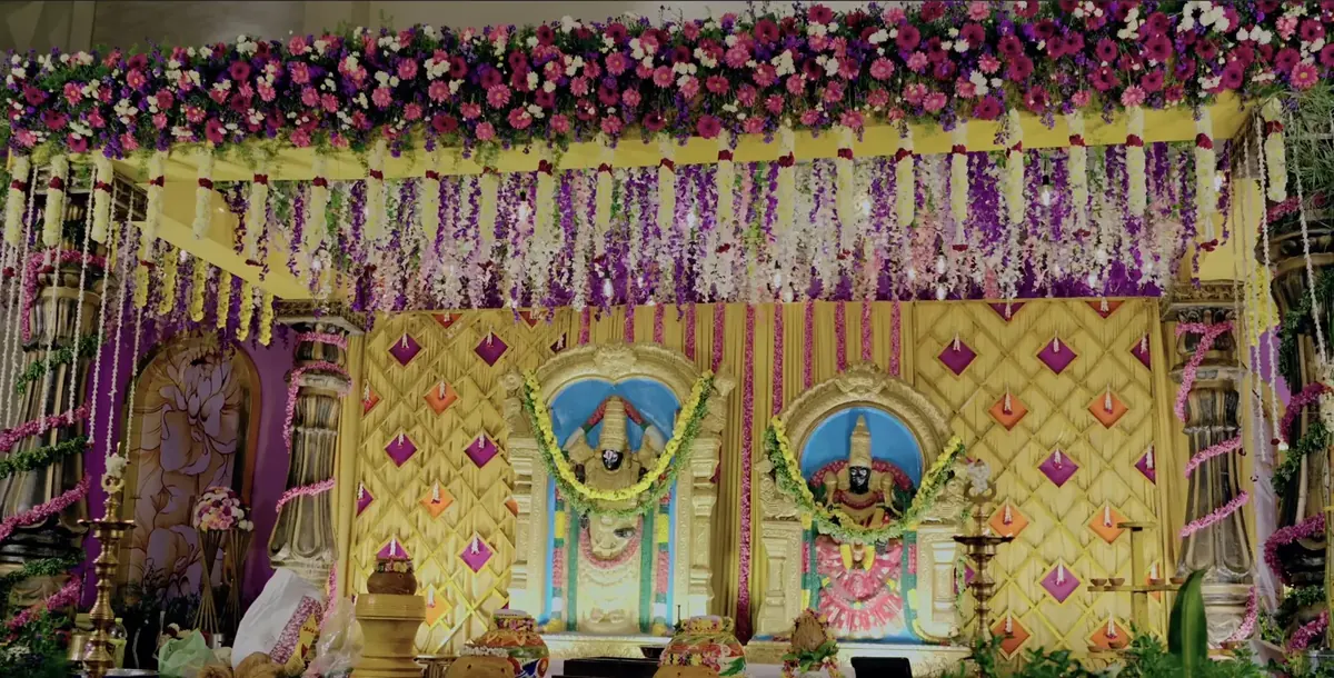Wedding ceremony at Suganya Convention Centre, Pondicherry